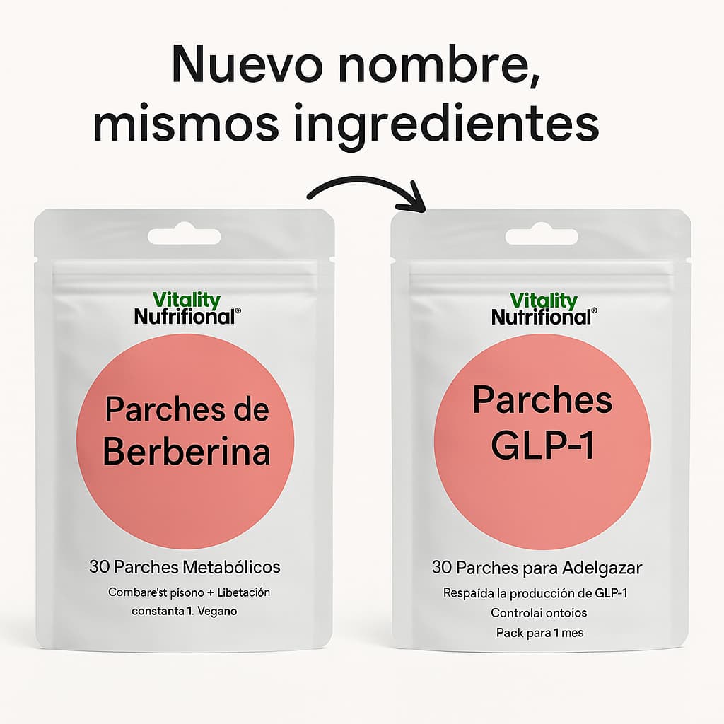 Parches Berberina - Alternativa a Mounjaro